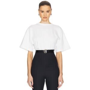 Helsa The Sculpted Tee in Thick Jersey